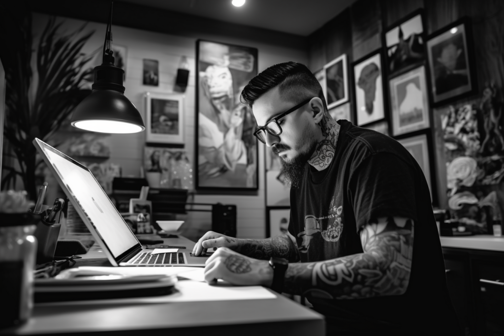 Spreadsheet comparing tattoo convention booth fees and deadlines