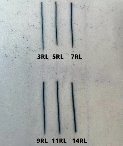 Màng bọc chăm sóc sau xăm che phủ hình xăm fine line mới