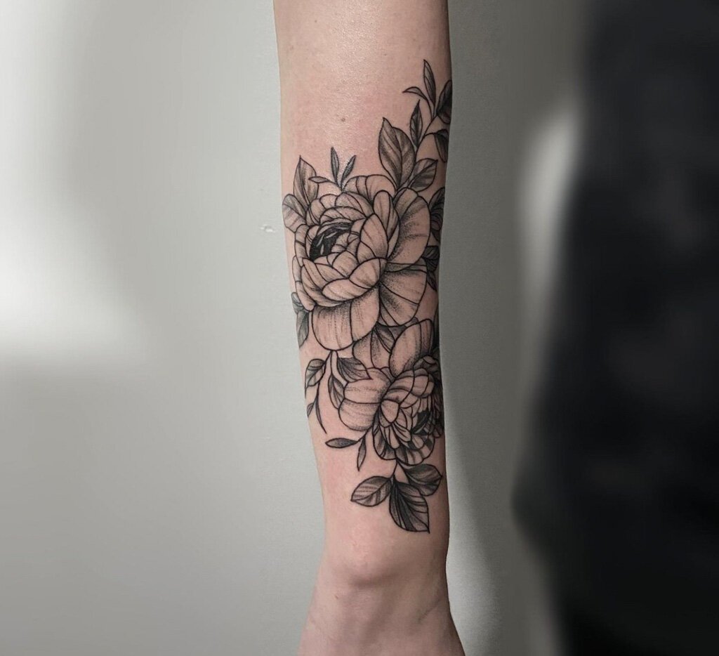 Notebook with handwritten schedule of tattoo conventions