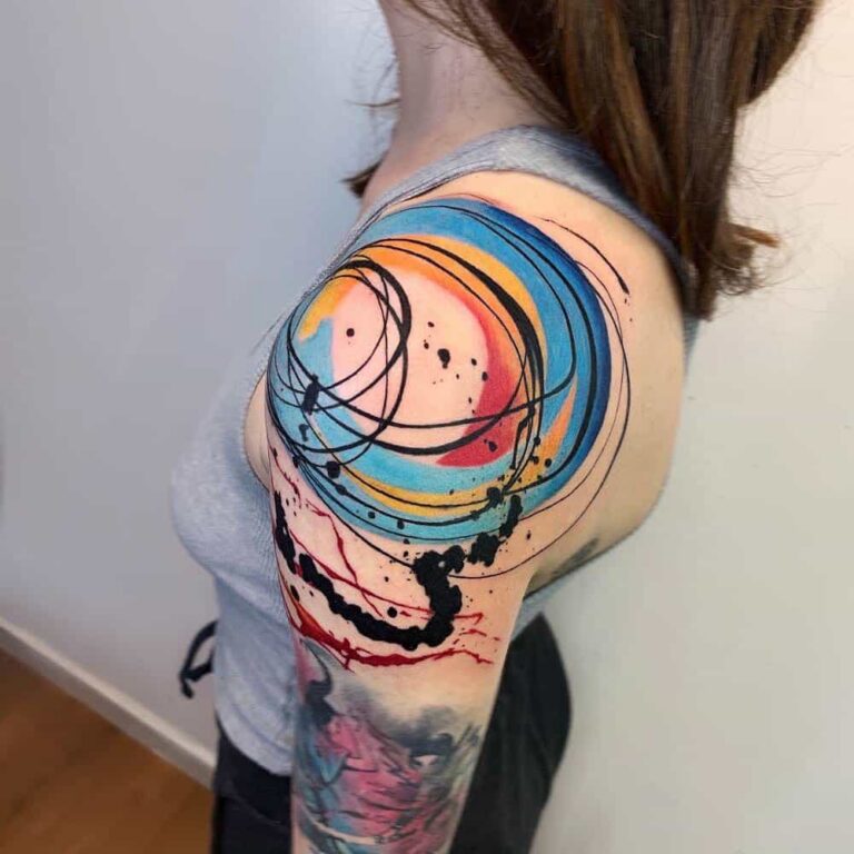 Abstract Tattoo Mastery: Concept, Composition & Visual Balance