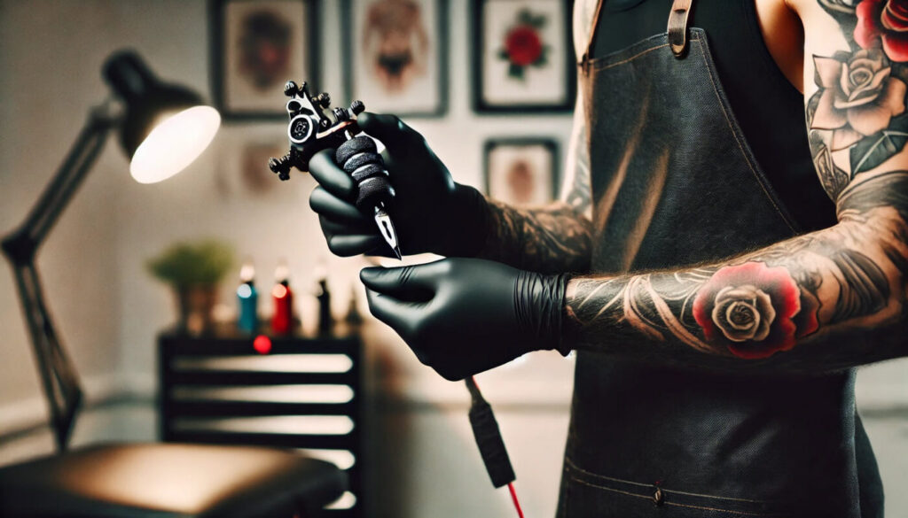 Ink stored in a cool, dark cabinet with temperature monitoring.