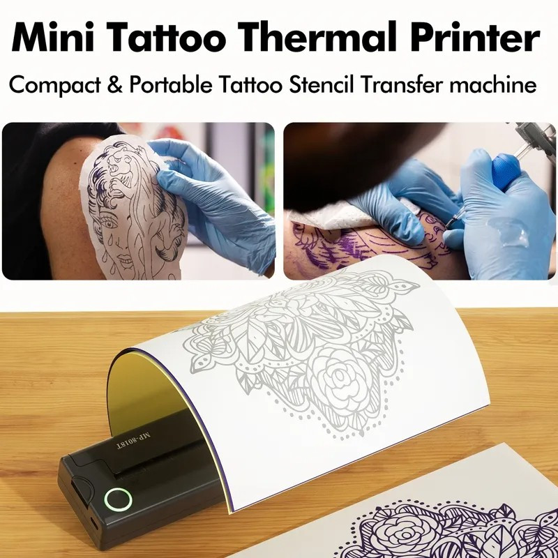 Step-by-step skin prep for tattoo stencil