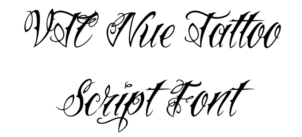 Hình xăm script theo đường cong tự nhiên của xương đòn.