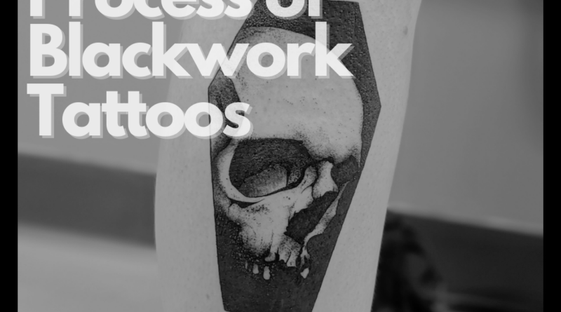 Healed Polynesian blackwork on dark skin shows how saturation and contrast hold up.
